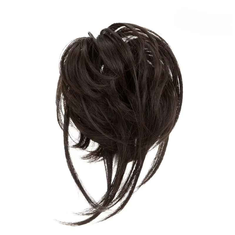 Messy Claw Clip Bun Hair Extension | Heat-Friendly Synthetic Updo Hairpiece