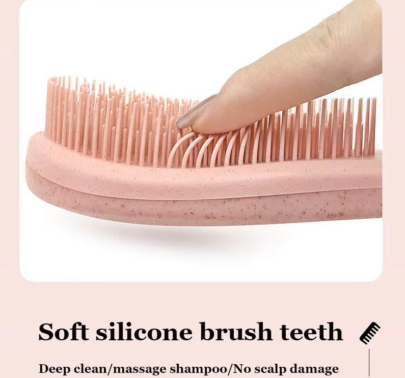 Detangler Hair Brush &amp; Scalp Massager Brush Set - estellewigsandmore.co.uk Hair Accessories