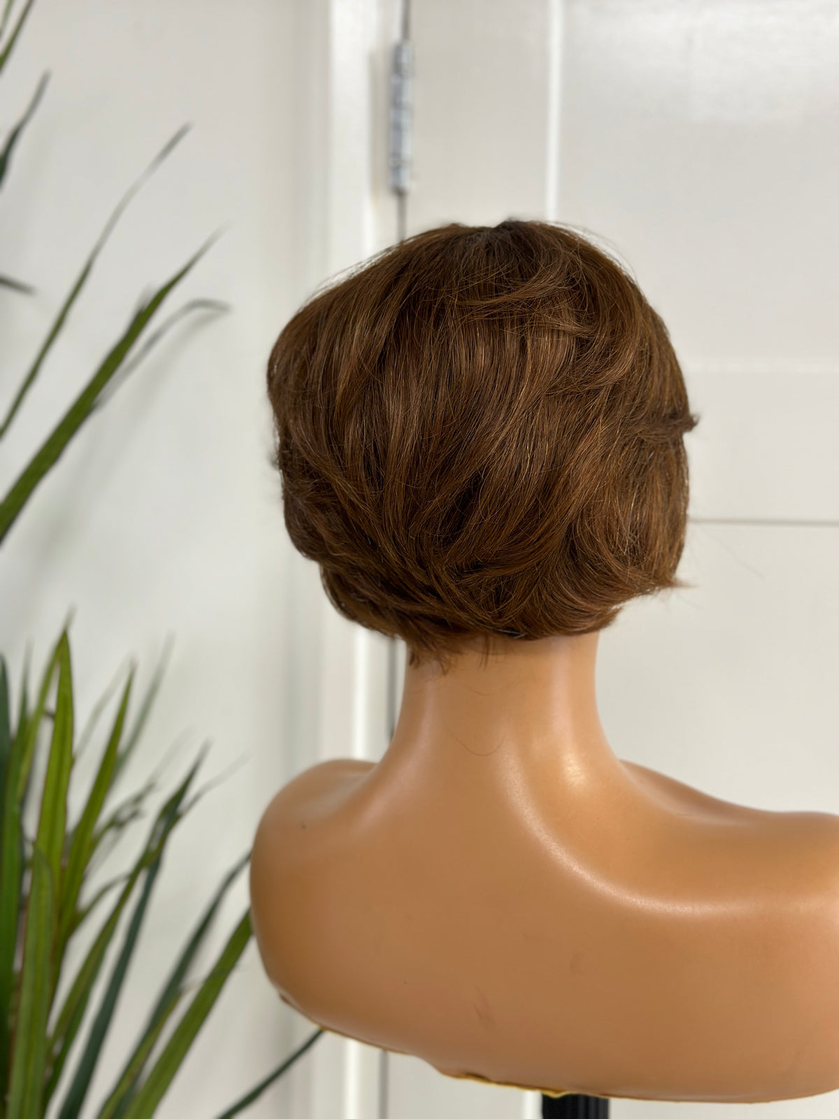 8 inches Short 100% Human Hair Full Wig- ARIA - estellewigsandmore.co.uk Human Hair Lace Front Wig