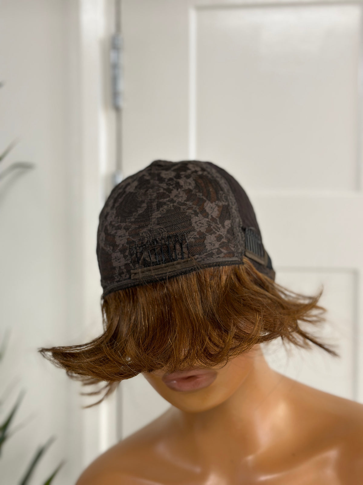 8 inches Short 100% Human Hair Full Wig- ARIA - estellewigsandmore.co.uk Human Hair Lace Front Wig