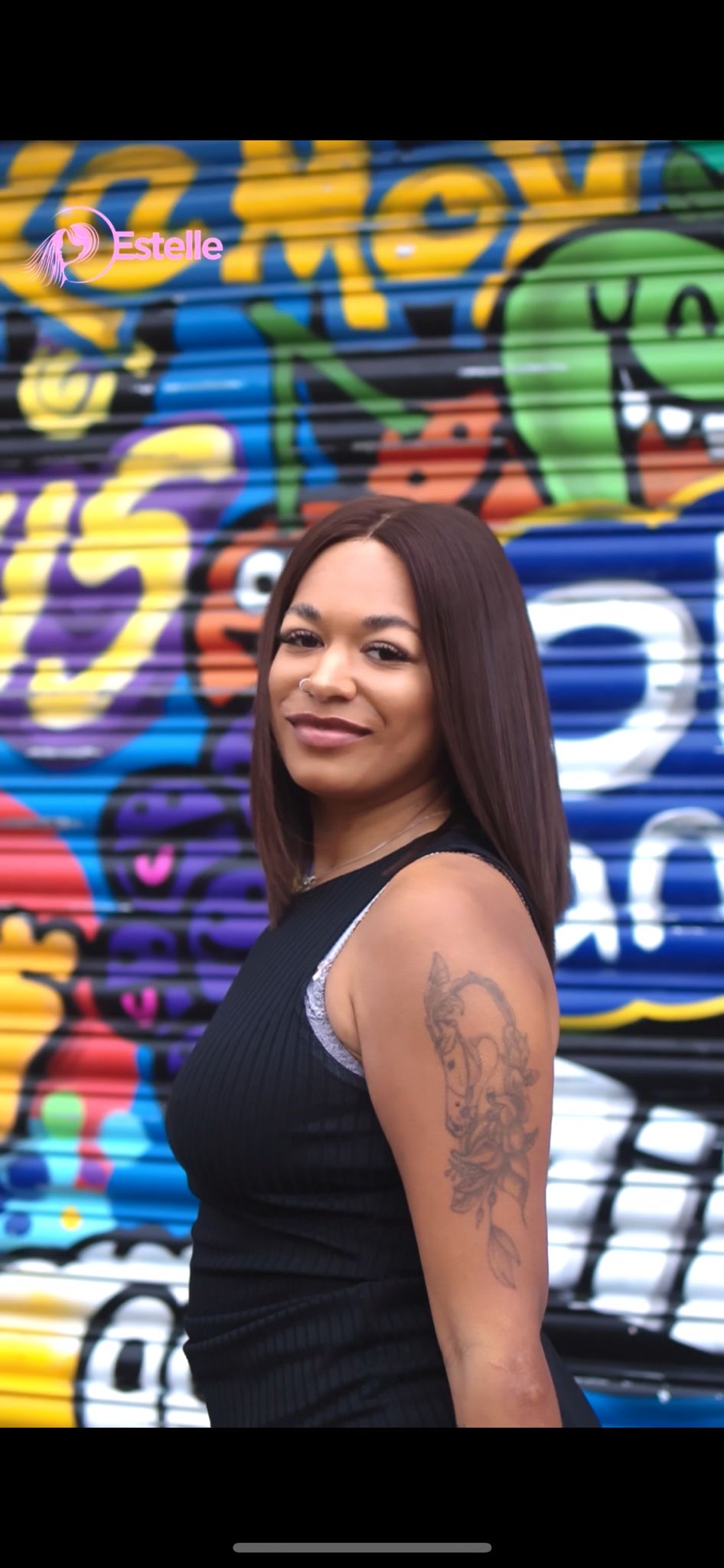 10 Inches Rich Brown 100% Raw  Human Hair  Lace  Closure Wig-SUGAR - estellewigsandmore.co.uk