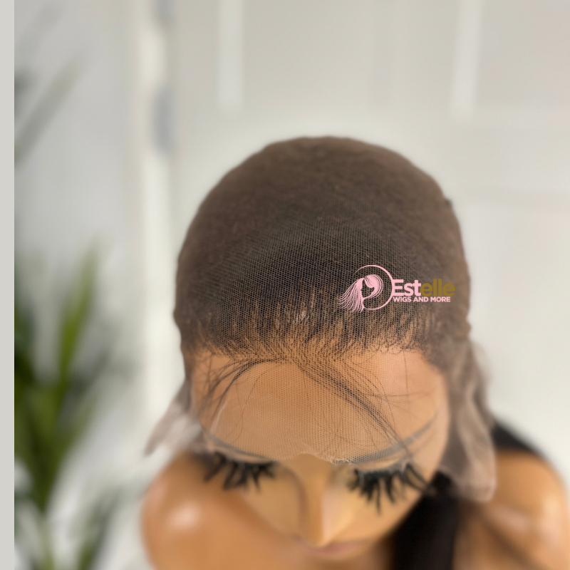 18 inches 100% Human Hair Straight HD Lace Front Wig-TENI - estellewigsandmore.co.uk Human Hair Lace Front Wig