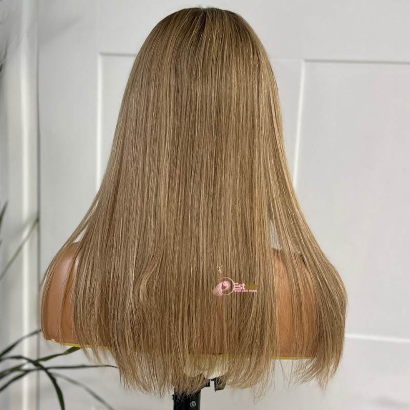 Long Rooted Blonde Full Lace Human Hair Wig-TULIP - estellewigsandmore.co.uk Human Hair Wig