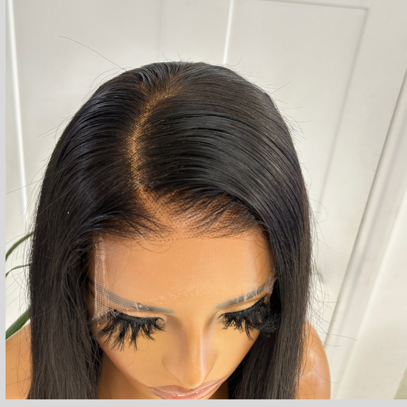 12 inches Straight Bob 5*5 HD Lace Closure Human Hair Wig-LORNA - estellewigsandmore.co.uk Human Hair Wig