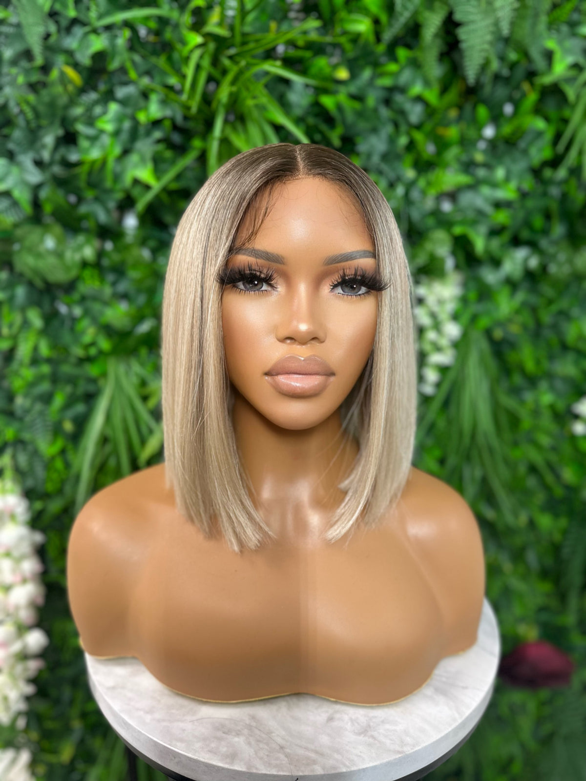 INES - Human Hair Blend Lace Front Wig - estellewigsandmore.co.uk Synthetic Lace front wig