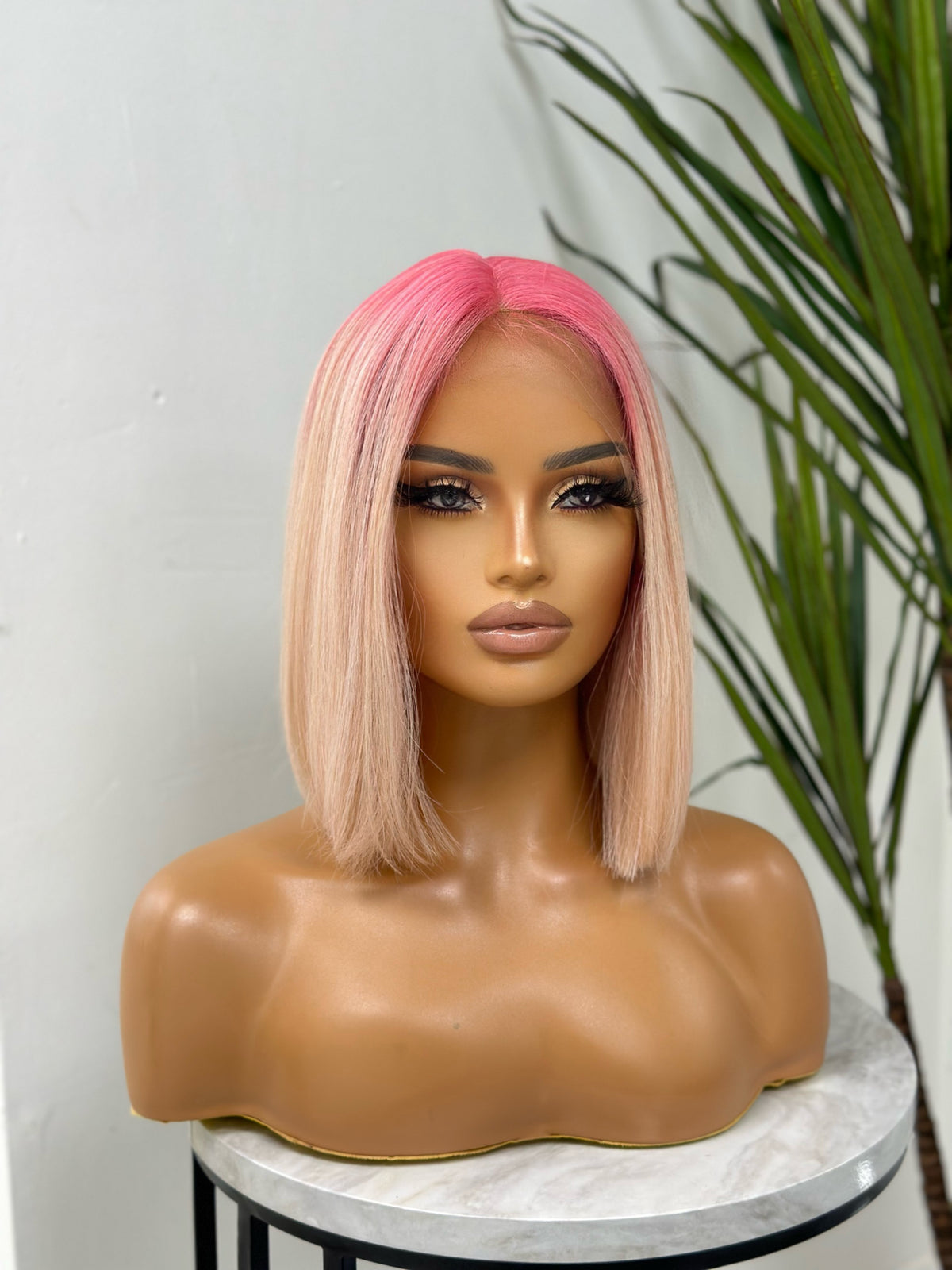 INES - Human Hair Blend Lace Front Wig - estellewigsandmore.co.uk Synthetic Lace front wig