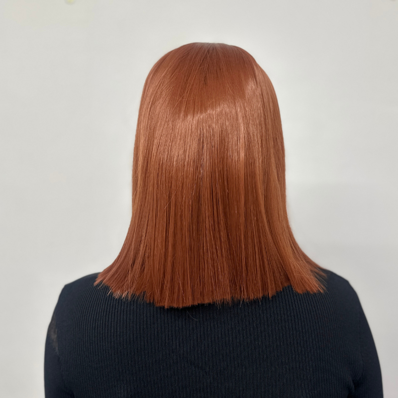 ICE-Copper Red Bob Synthetic Lace Front Wig - estellewigsandmore.co.uk Synthetic Lace front wig