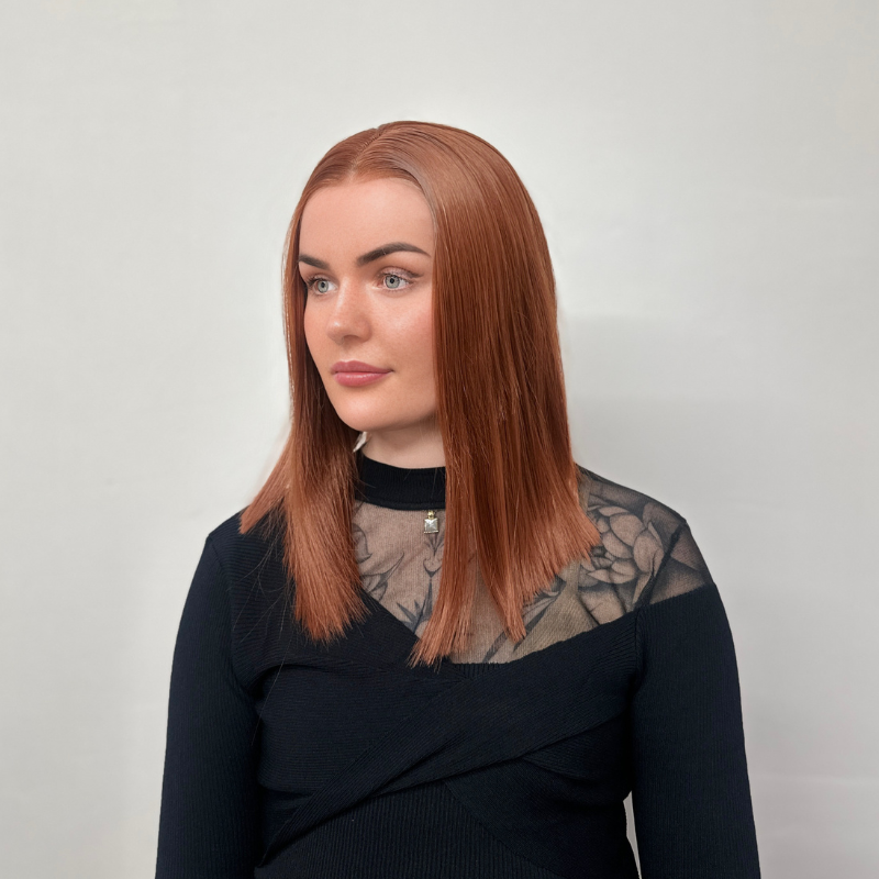 ICE-Copper Red Bob Synthetic Lace Front Wig - estellewigsandmore.co.uk Synthetic Lace front wig