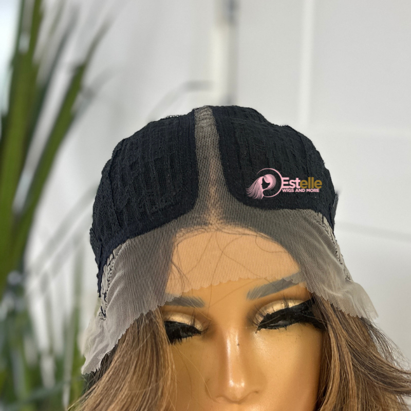 Candyfloss Long Layered Synthetic  Lace Front Wig -TRISH - estellewigsandmore.co.uk