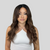 WELMA-18 ‘’ Wavy Curtain Bangs Lace Part Synthetic Wig - estellewigsandmore.co.uk