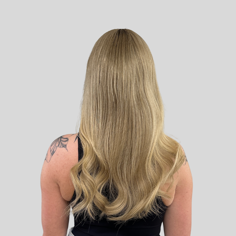 12 inches Rooted Light Blonde Mix Lace Front Human Hair Wig-MIAH - estellewigsandmore.co.uk Human Hair Wigs