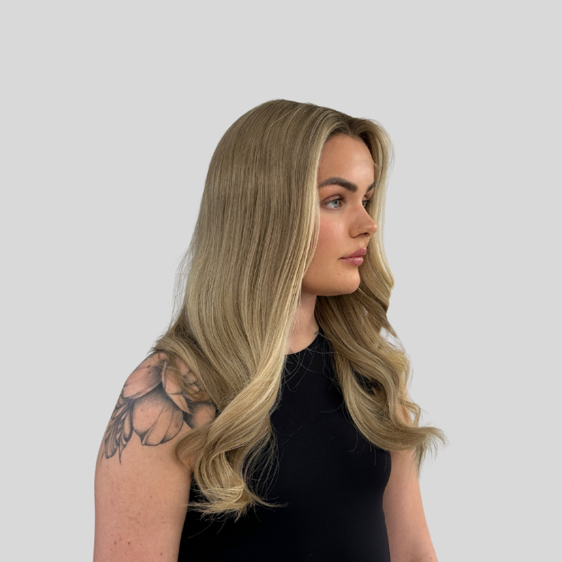 12 inches Rooted Light Blonde Mix Lace Front Human Hair Wig-MIAH - estellewigsandmore.co.uk Human Hair Wigs