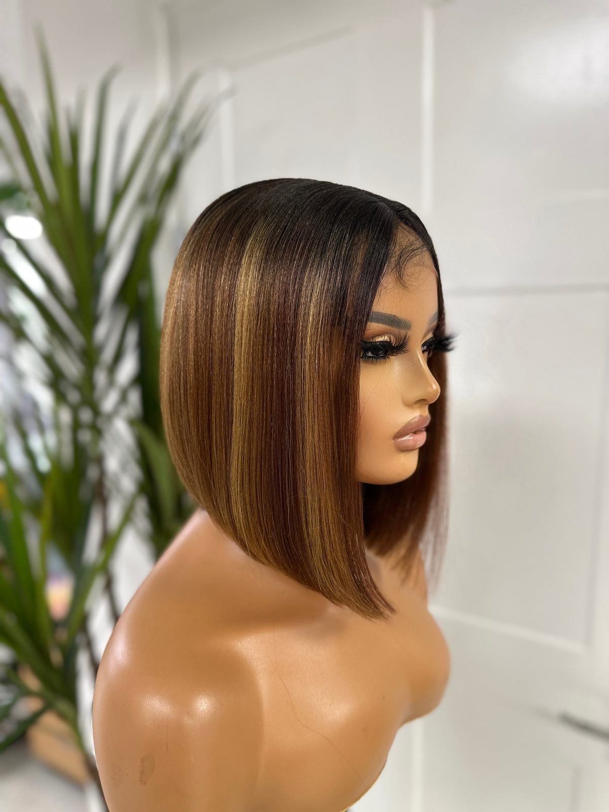 Short Bob Synthetic Lace Front Wig-FIFI - estellewigsandmore.co.uk