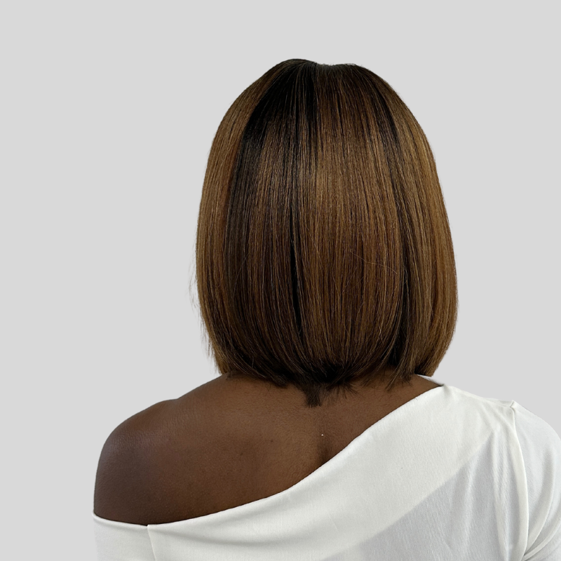 Short Bob Synthetic Lace Front Wig-FIFI - estellewigsandmore.co.uk