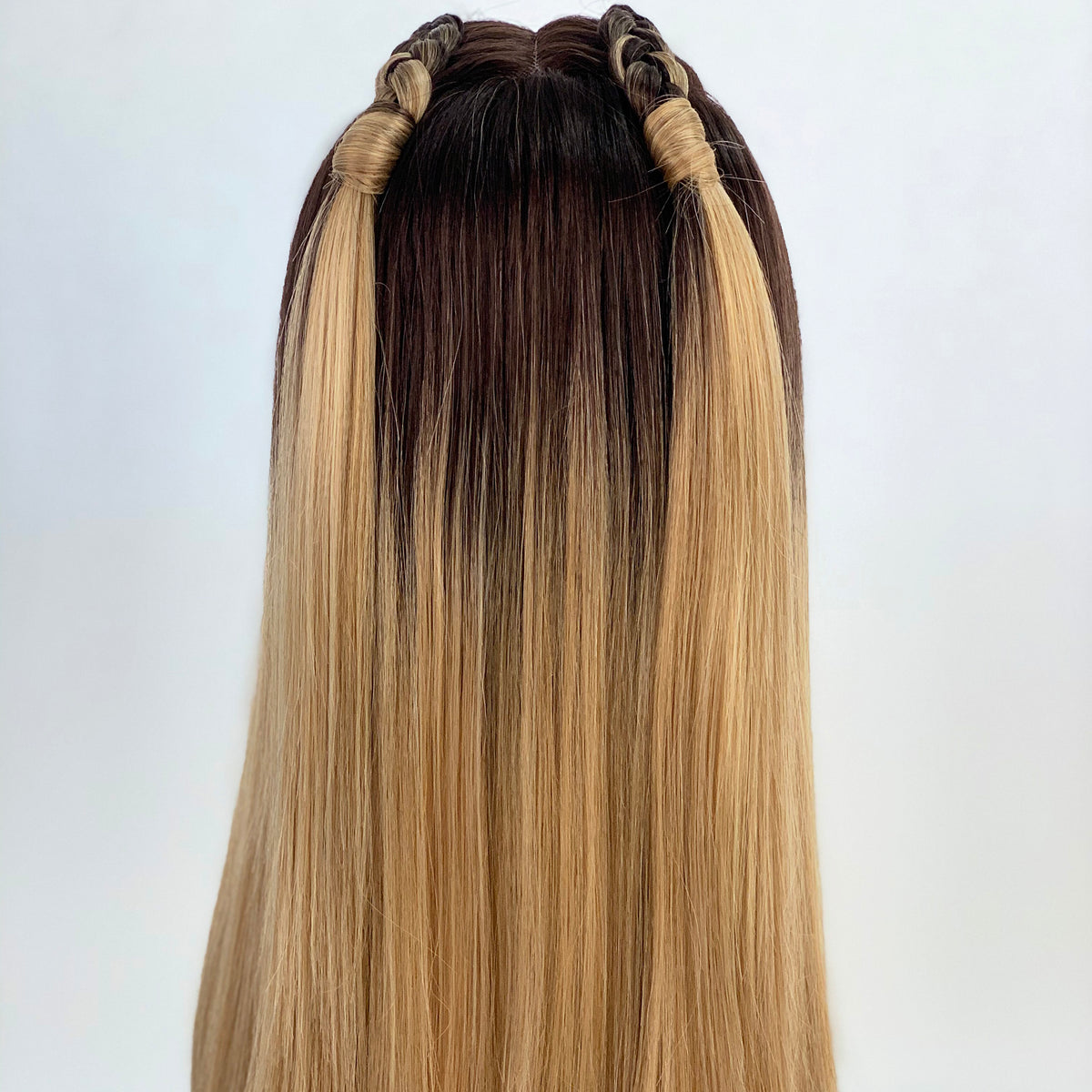 Braided Human Hair Blend Lace Front Wig-ANYA - estellewigsandmore.co.uk Synthetic Lace front wig