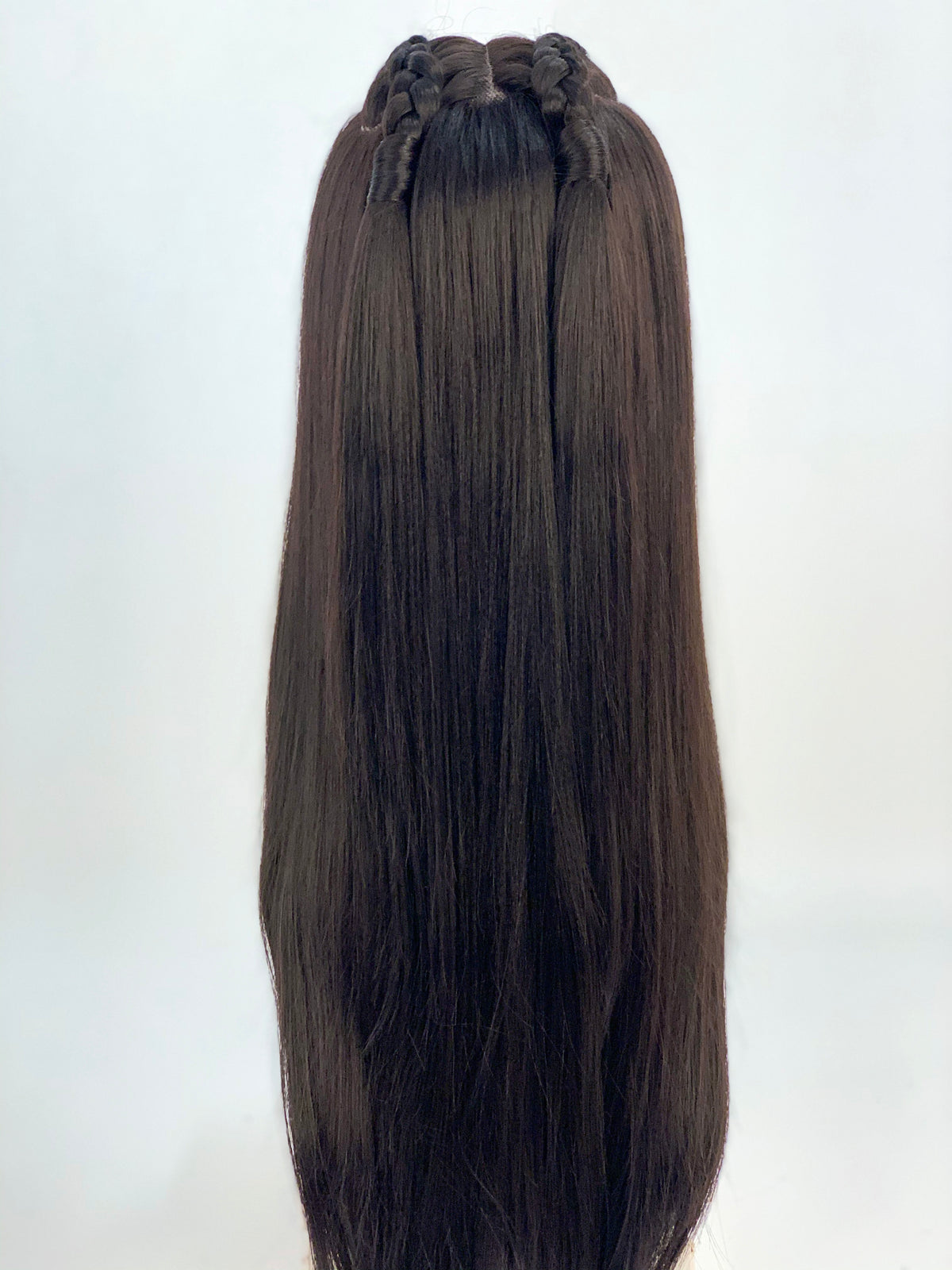 Braided Human Hair Blend Lace Front Wig-ANYA - estellewigsandmore.co.uk Synthetic Lace front wig