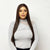 Chocolate Brown  Long Straight  Lace Front Wig-EVITA - estellewigsandmore.co.uk