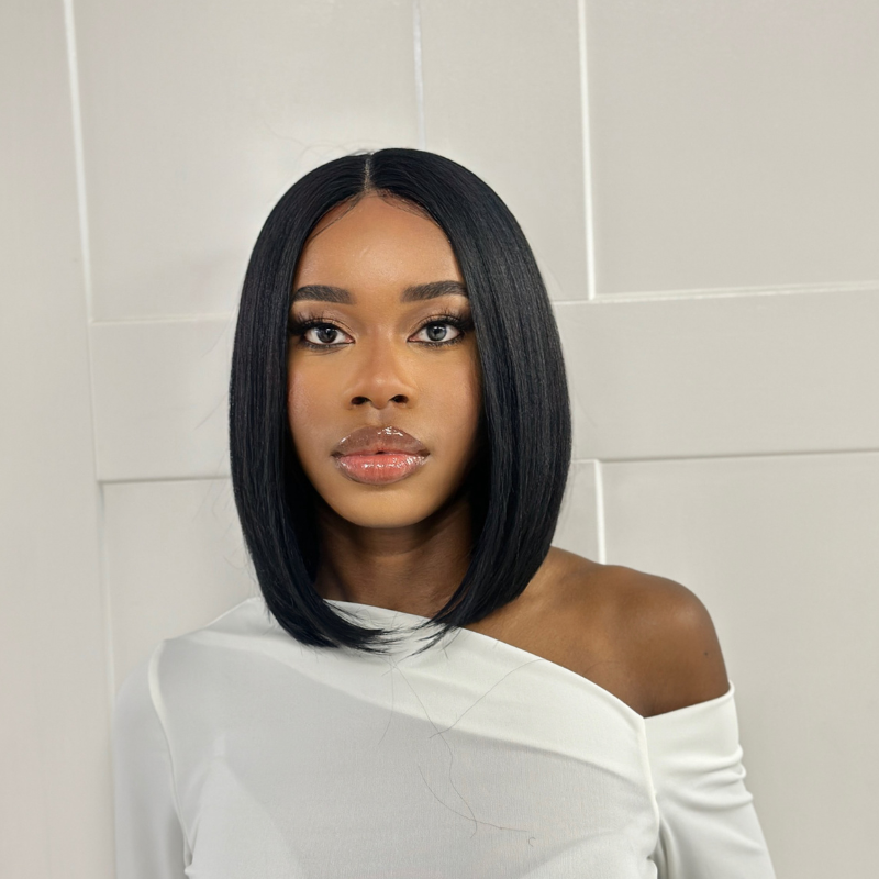 FIFI Short Bob Synthetic Lace Front Wig estellewigsandmore