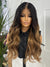 Long Wavy Lace Front Wig | Honey Blonde & Brown Ombre -Natasha - estellewigsandmore.co.uk