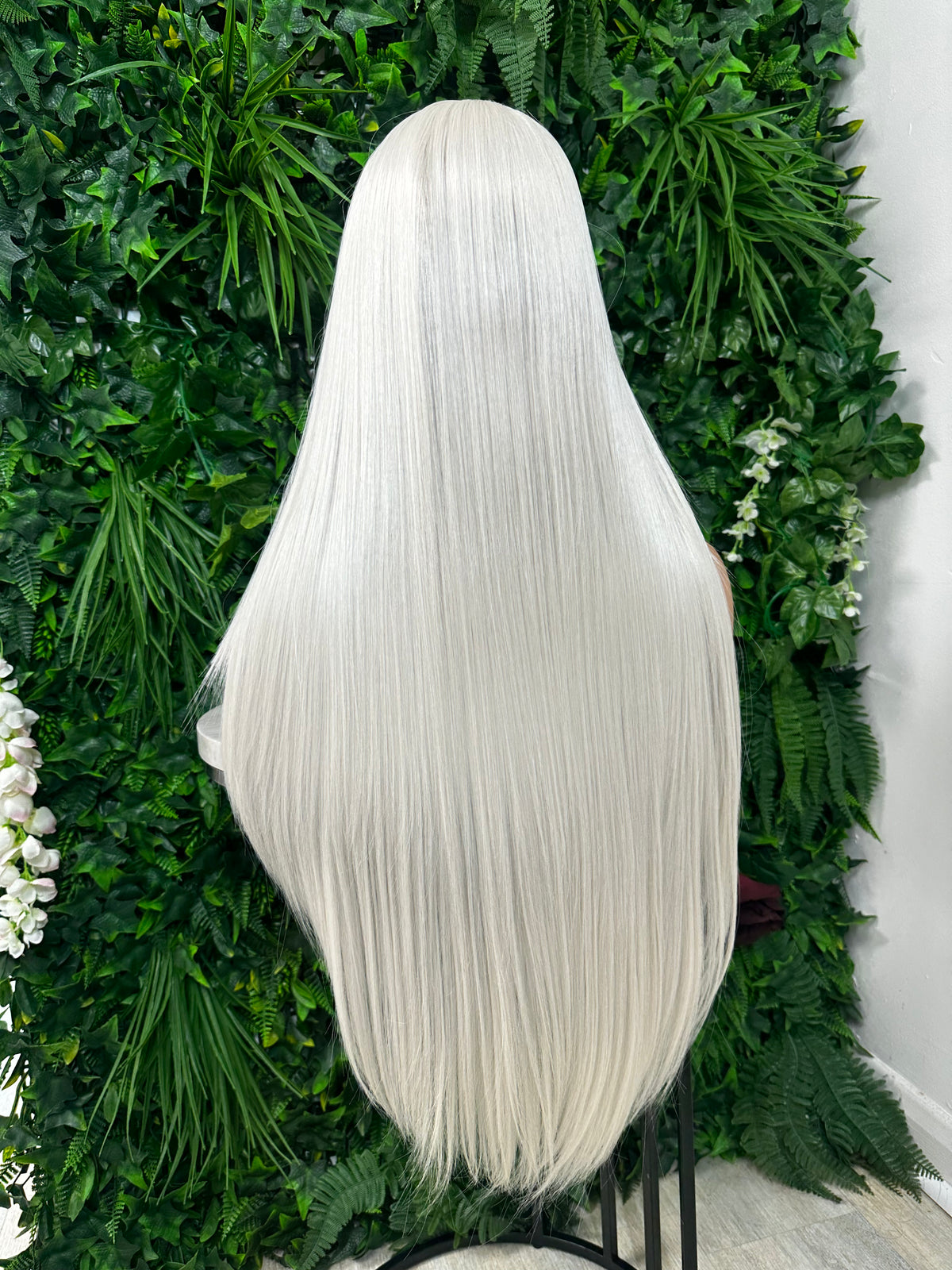 ILARIA- Long Straight 13*6 Synthetic Lace Frontal Wig - estellewigsandmore.co.uk