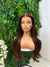 22 inches Brown  Human Hair HD Lace Frontal Wig-SAM