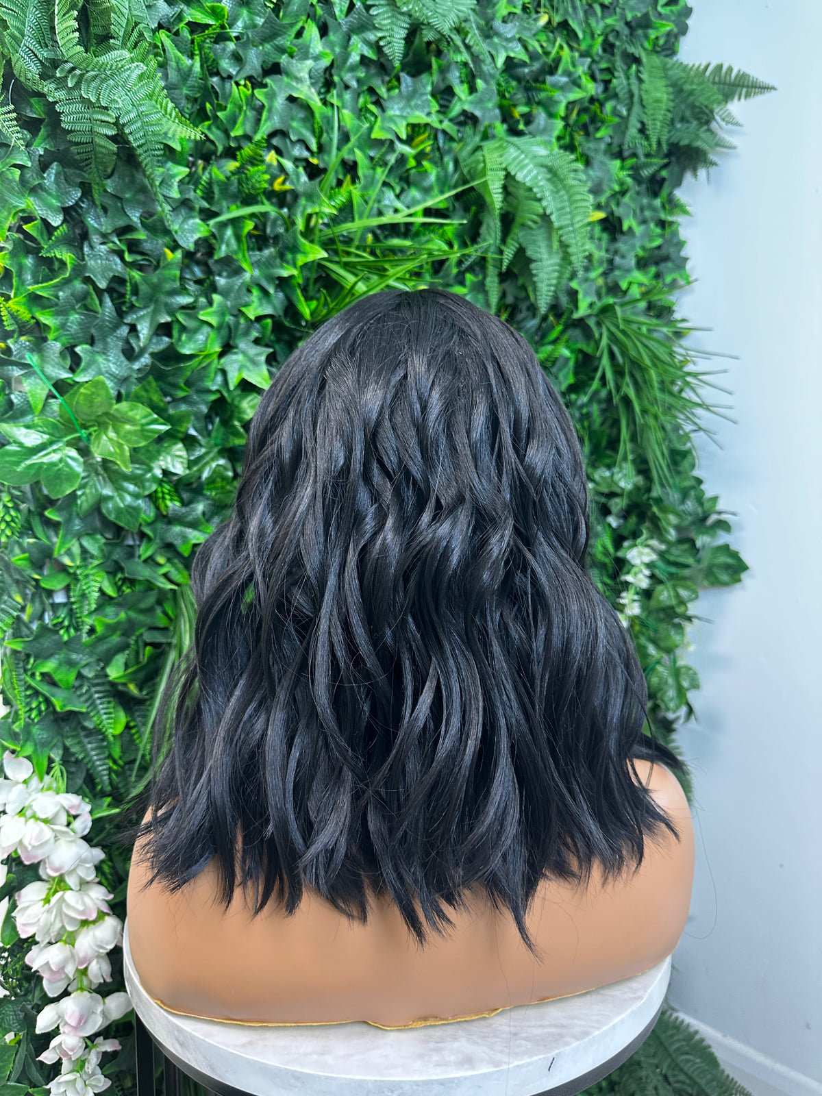 Short Wavy Synthetic Lace Front Wig-SOFIE - estellewigsandmore.co.uk