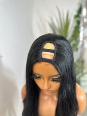 CELIA 30''-Handmade U Part Raw Human Hair Wig