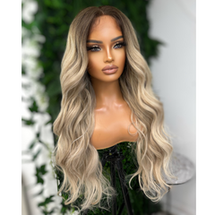 ISLA -Long Wavy Synthetic Lace Front  Wig