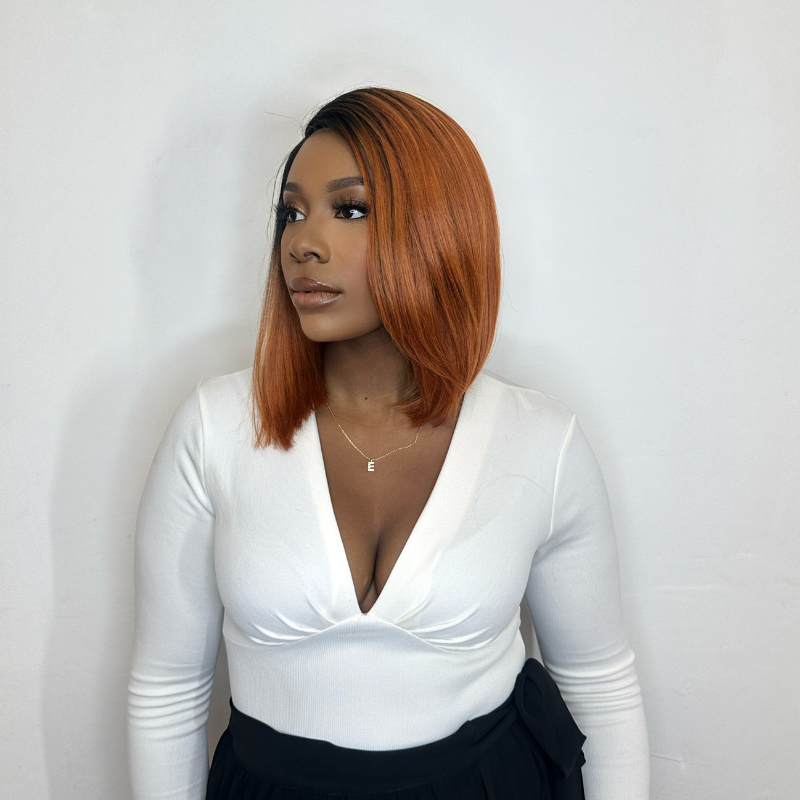 LONDON-Synthetic Bob Lace Front  Wig