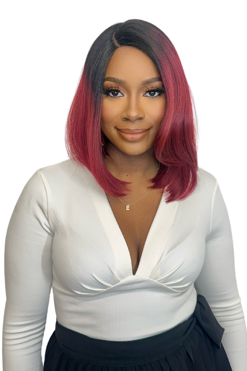 LONDON Synthetic Bob Lace Front Wig estellewigsandmore