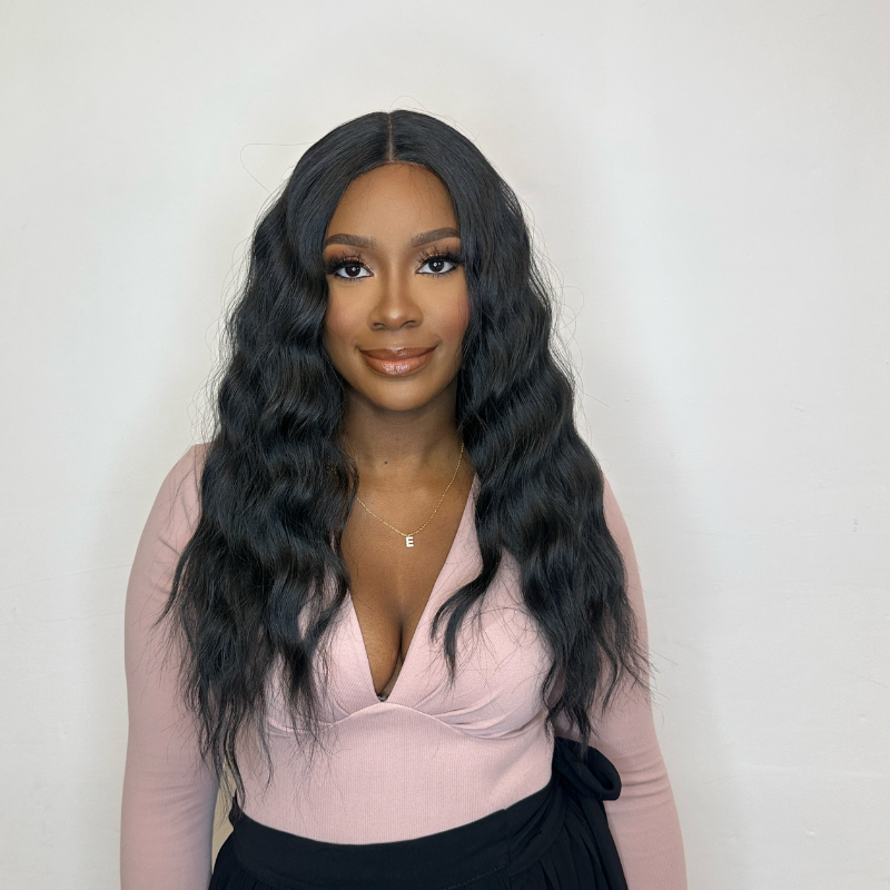 PISCES-Human Hair Blend Lace Front Wig