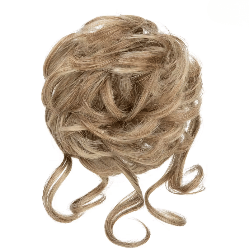 Curly Messy Bun Hair Scrunchie | Synthetic Heat Resistant Bun Hair Piece