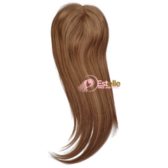 Caramel Blonde Lace Front Silk Top Weft Top Piece