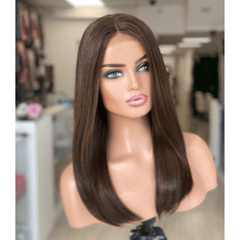 CLASSIC FLIP-Long Bob Synthetic Lace  Front Wig