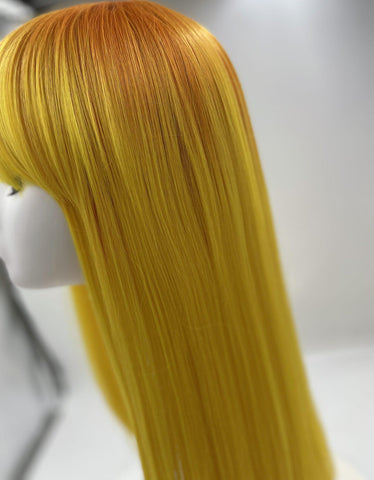 SKYLAR- Long Wig with Bangs Synthetic Full Wig