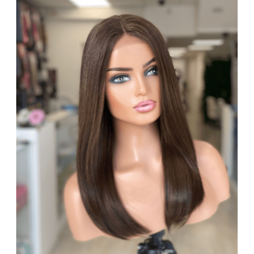 Long Bob Synthetic Lace Front Wig-CLASSIC FLIP - estellewigsandmore.co.uk Synthetic Lace front wig