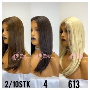 Long Bob Synthetic Lace Front Wig-CLASSIC FLIP - estellewigsandmore.co.uk Synthetic Lace front wig