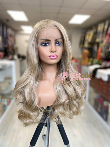 VALERIE-Caramel Blonde Lace Front Wig