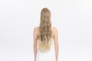 ARIEL-Long Wavy Synthetic Drawstring Ponytail - estellewigsandmore.co.uk synthetic hair extensions