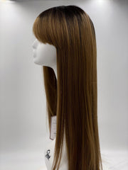 SKYLAR- Long Wig with Bangs Synthetic Full Wig